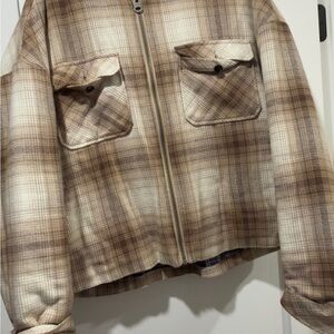 Plaid Brown Jacket